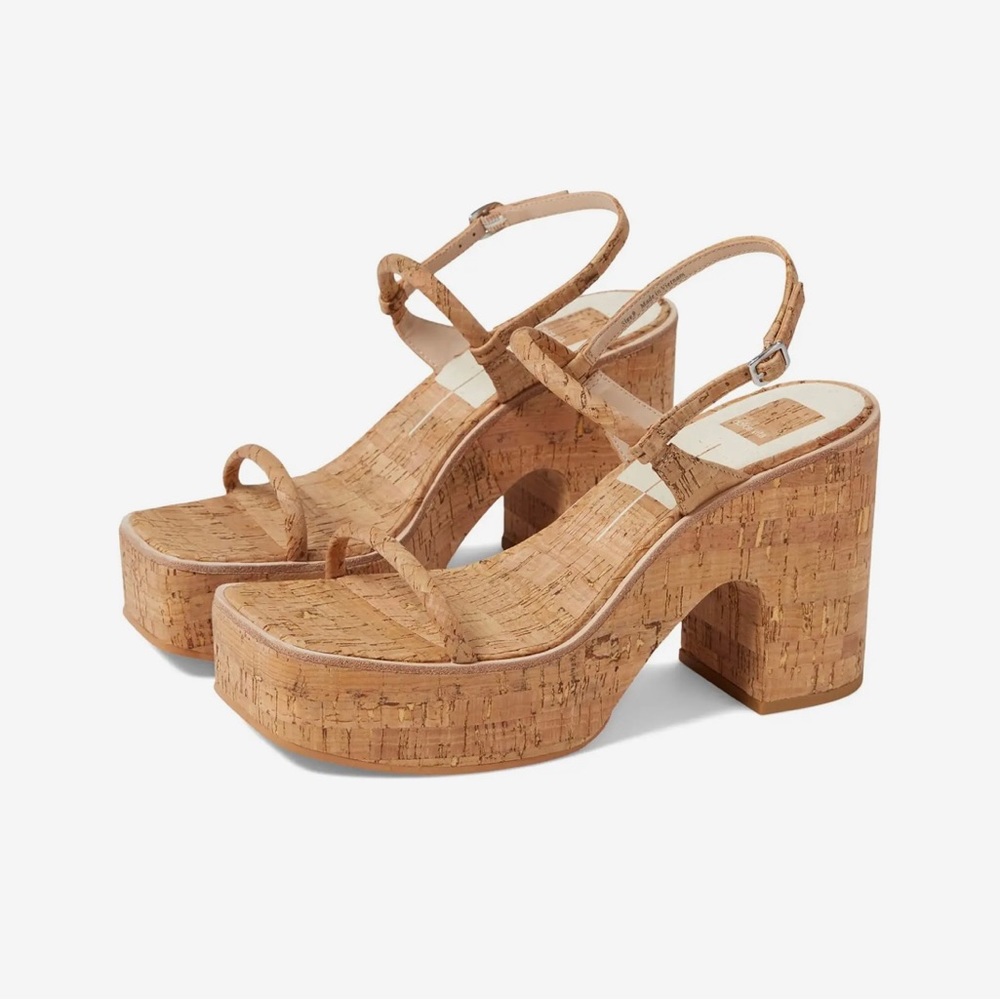 Dolce Vita nude cork JODIE heel (different size!)